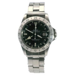 Rolex Explorer II 1655 'Albino Freccione' Vintage Steel Mens Watch W/Papers