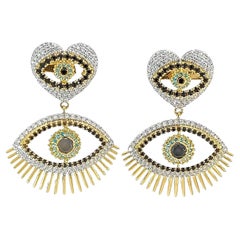 Adorna Lux - Boucles d'oreilles maléfiques enchanteresses