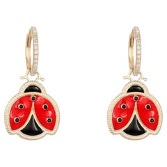 Pendientes Colgantes de Diamantes Twilight Spark