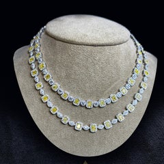 Imperial Radiance 14K Yellow & White Diamond Necklace
