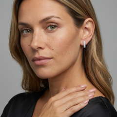 Irresistible Diamond 14K (or 18k upon request) Yellow Gold Stud Earrings