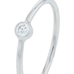 PT950 Tiffany & Co .06 CT Diamond Band