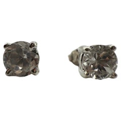 Topaz studs silver 925