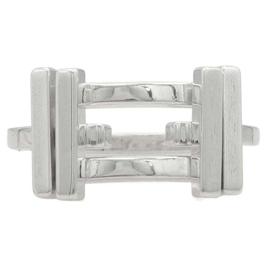 Tiffany & Co. Gehry Axis Sterling Silver Ring For Sale