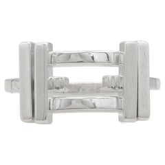 Tiffany & Co. Gehry Axis Sterling Silver Ring