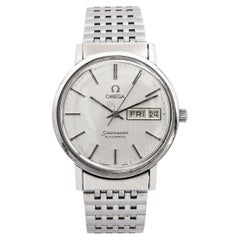 Reloj automático para hombre Omega Seamaster de acero inoxidable con función Day-Date