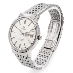 Reloj automático para hombre Omega Seamaster de acero inoxidable con función Day-Date