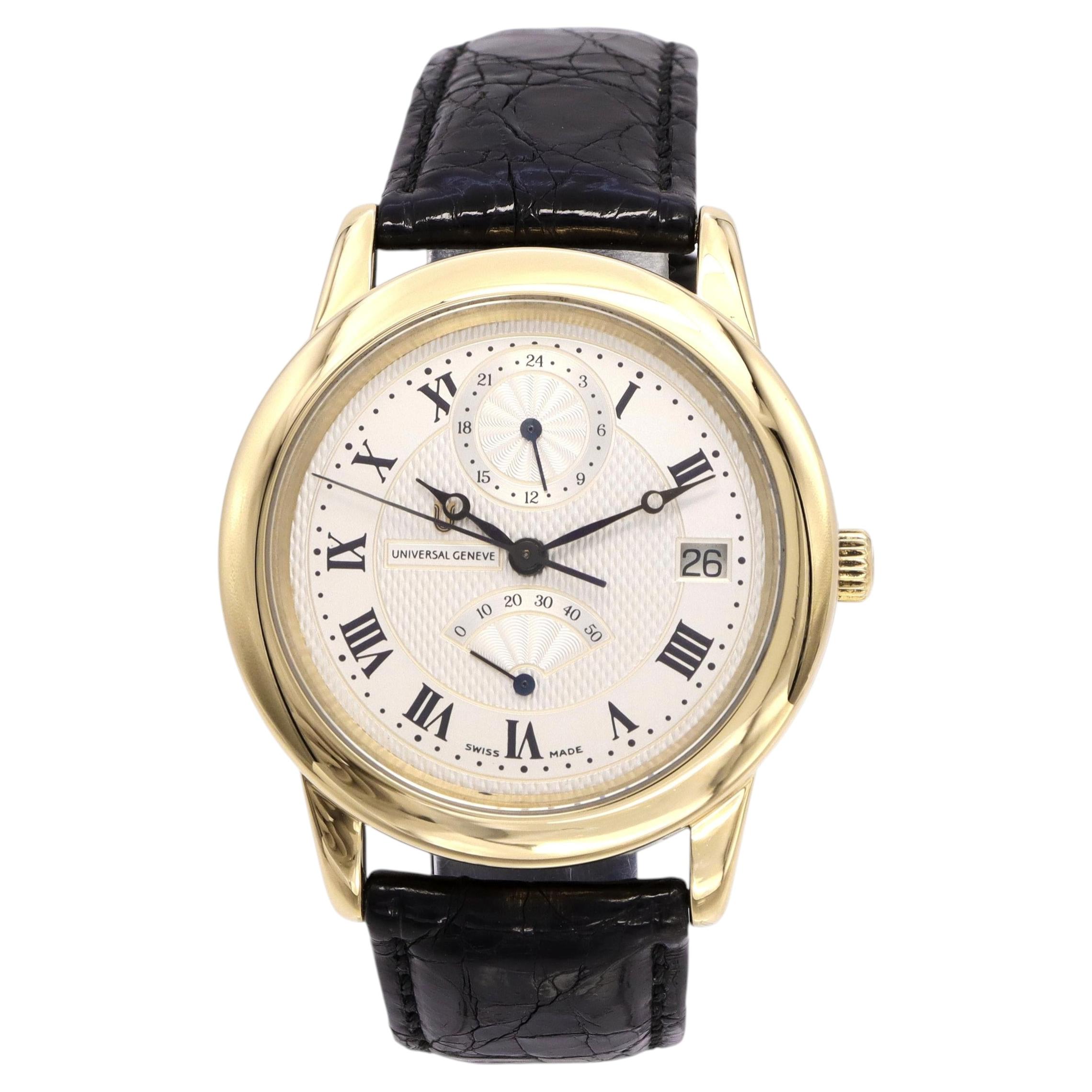 Universal Genève 18k Yellow Gold Date Automatic Men’s Watch Ref. 170.370