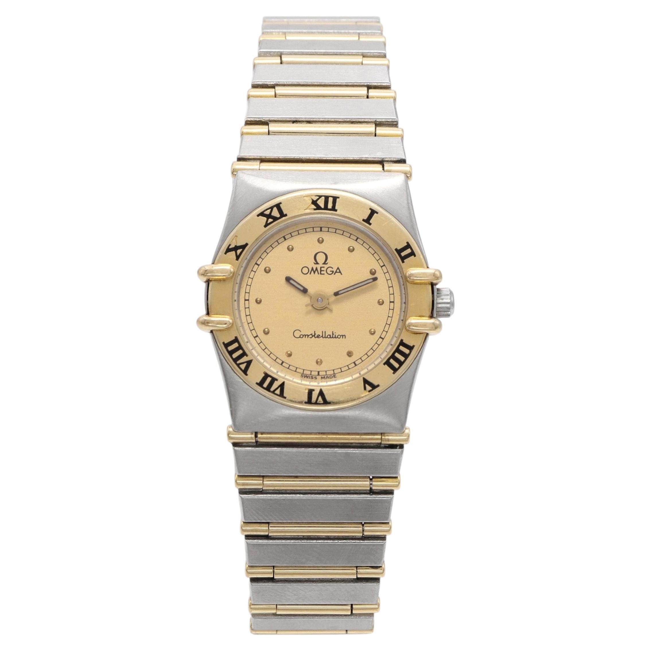 Omega Constellation Two-Tone Quartz Women's Watch