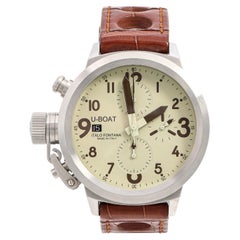 U-Boat Flightdeck Stainless Steel Chronograph Automatic Men's Watch U-7750/43