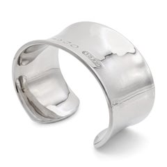 Tiffany & Co. 1837 Sterling Silver Wide Cuff Bracelet