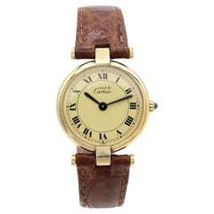 Must de Cartier Vendôme Vermeil Quartz Women's Watch Ref. 590003