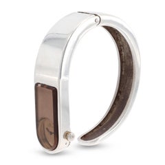 Vintage Bucherer 800 Silver Hand-Wind Cuff Bracelet Women’s Watch