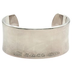 Tiffany & Co. 1837 Sterling Silver Wide Cuff