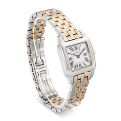 Montre Cartier « Santos Demoiselle » bicolore en or 18 carats et acier inoxydable, 20 mm, à quartz, réf. 2698