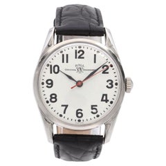 Vintage Ball Official Standard Trainmaster Stainless Steel Hand-Wind Men's Watch