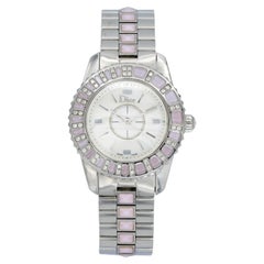 Dior Stainless Steel MOP Diamond Christal 29mm Women’s Watch