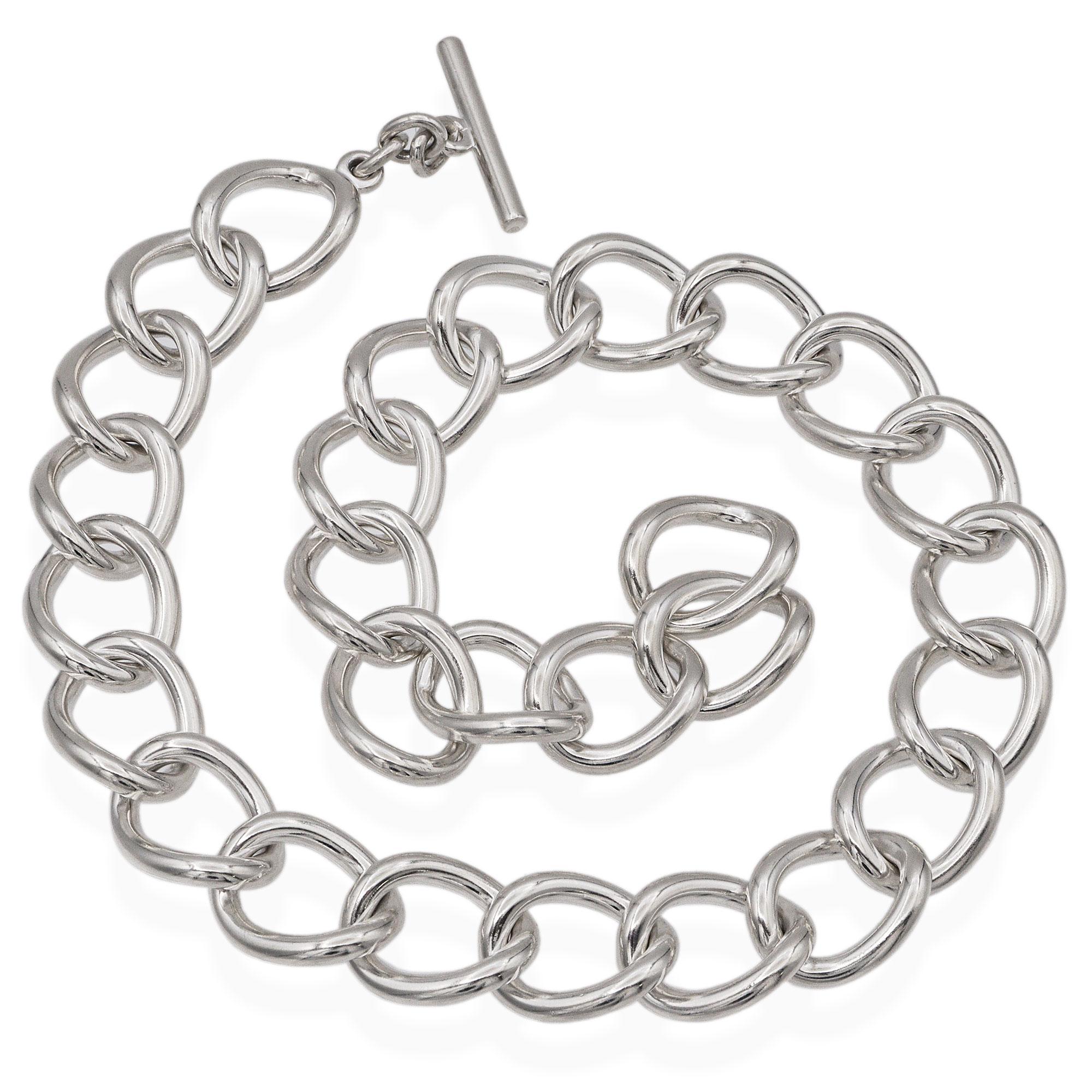 Donna Collana a catena in argento sterling vintage Jondell Spain in vendita
