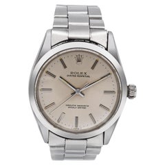 1967 Rolex Oyster Perpetual en acier inoxydable Montre automatique pour hommes Ref. 1002
