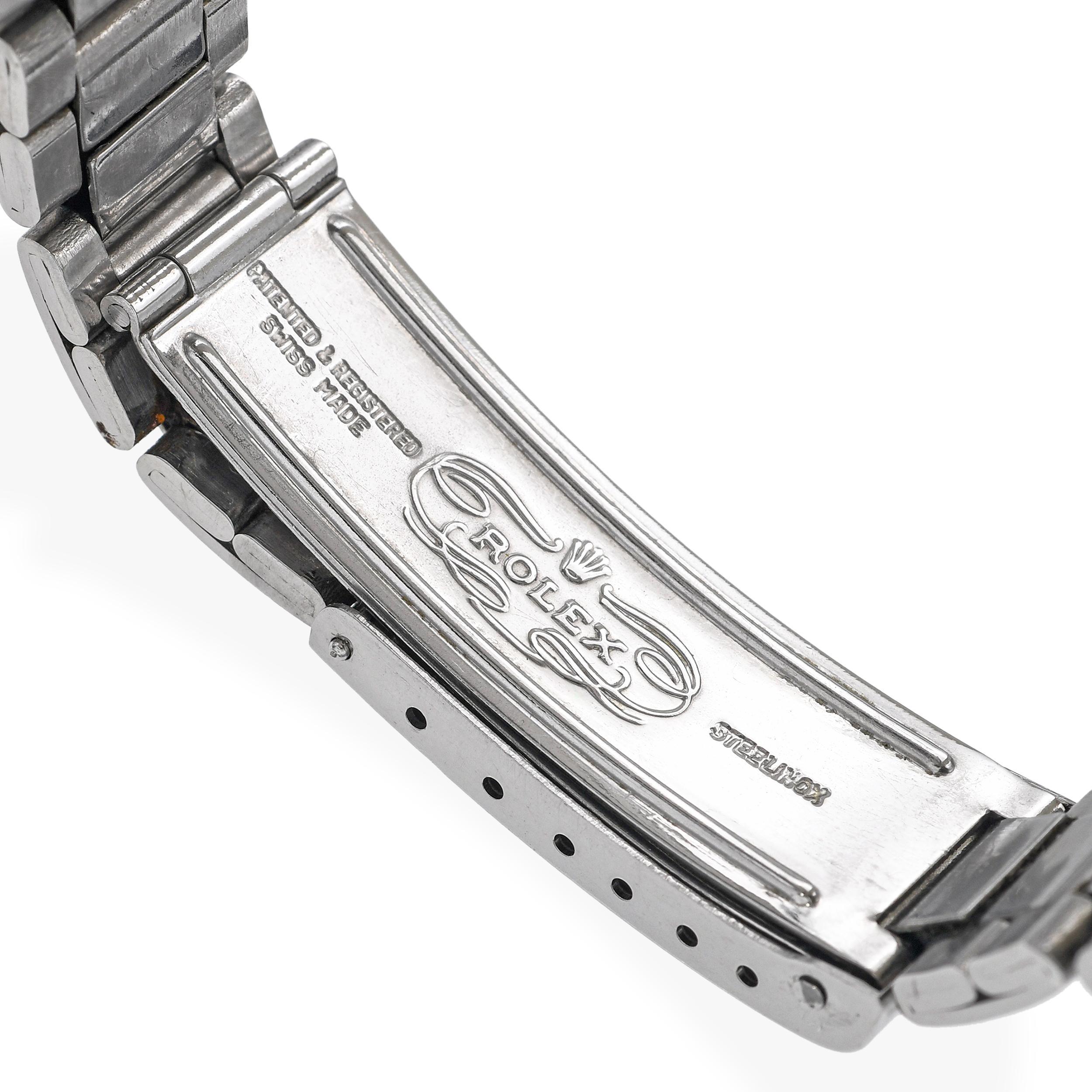 1967 Reloj Rolex Oyster Perpetual Automático de caballero de acero inoxidable Ref. 1002 en venta 3