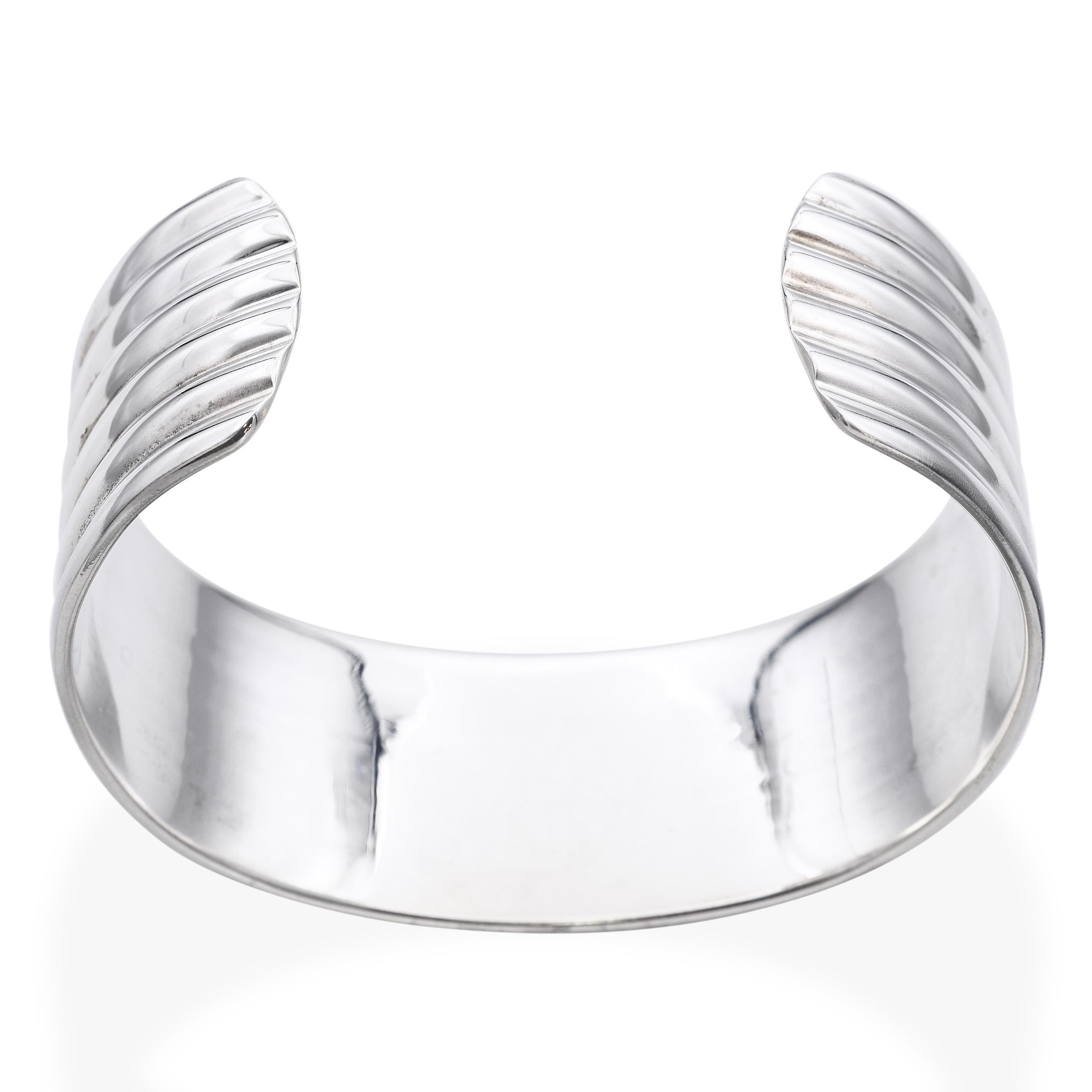 Tiffany & Co. d'epoca. Bracciale a bracciale largo da 1