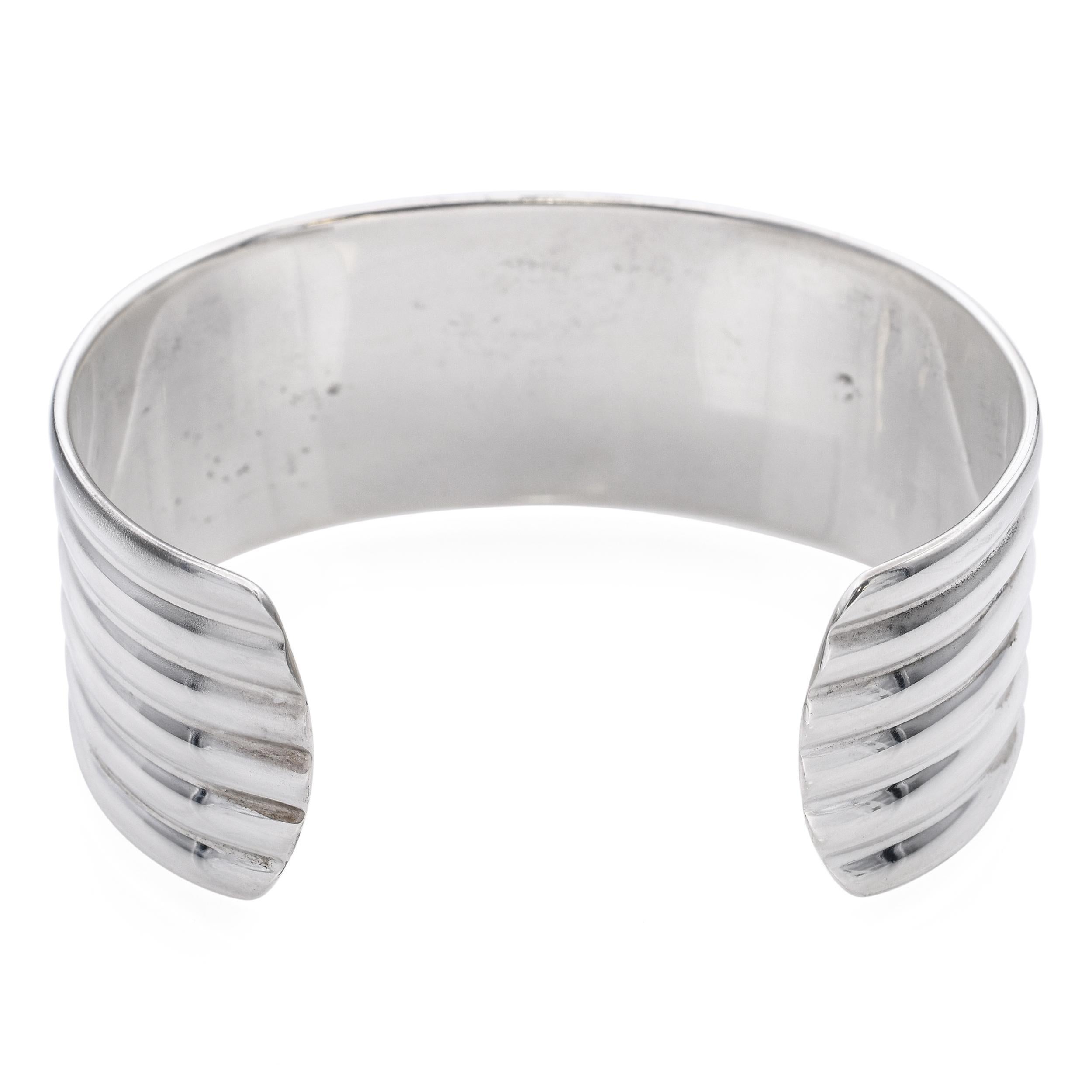 Tiffany & Co. d'epoca. Bracciale a bracciale largo da 1