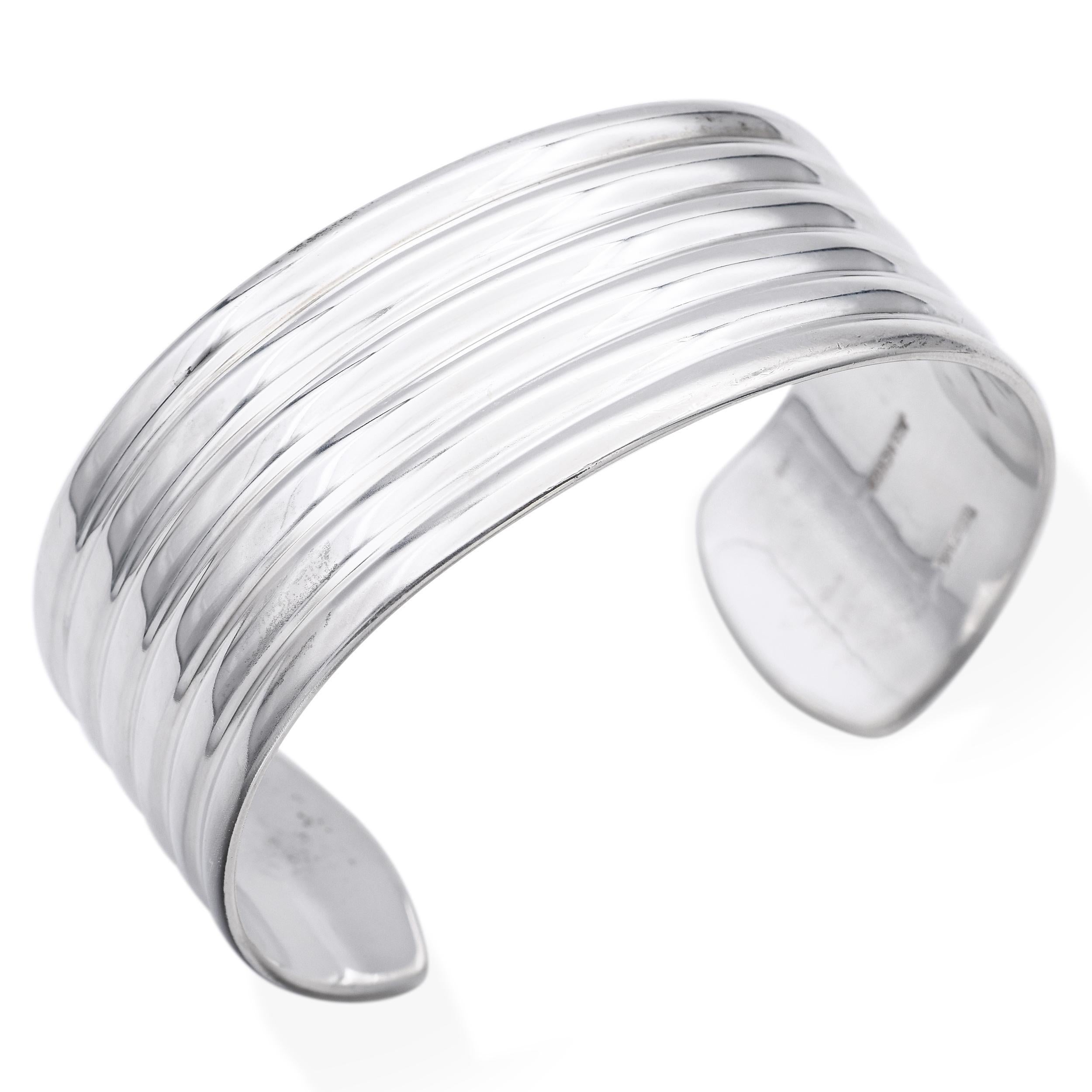 Tiffany & Co. d'epoca. Bracciale a bracciale largo da 1