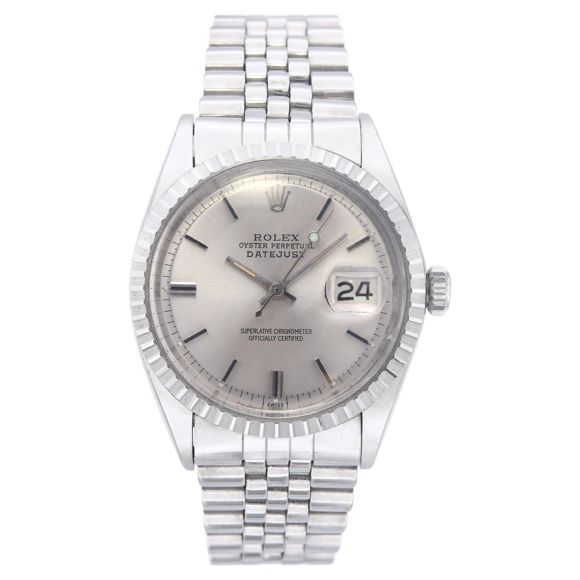 Vintage Rolex Datejust Herrenuhr, Ref. 1601