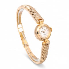 Vintage 18k Yellow Gold Rolex Precision Women's Cocktail Watch Ref. 9626