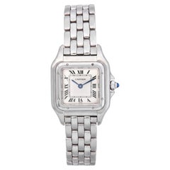Vintage Cartier Panthere Small Stainless Steel Quartz Womens Watch Ref. 1320