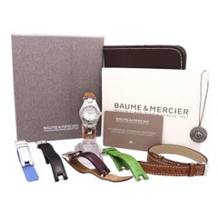 Baume & Mercier Linea Stainless Steel Date Quartz Women’s Watch Ref. 5111622