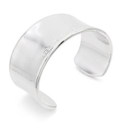 Tiffany & Co. 1837 Sterling Silver Wide Cuff Bracelet