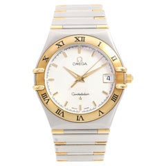 Omega Constellation 18k Yellow Gold & Stainless Steel Quartz Men's Watch