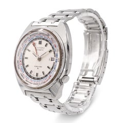 Reloj vintage Seiko World Time automático para hombre, ref. 6117-6400