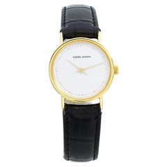 Georg Jensen Henning Koppel 18k Yellow Gold Quartz Women's Watch Ref. 1320