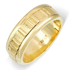 Vintage Tiffany & Co. 18k Yellow Gold Atlas Ring