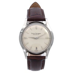 Vintage Girard-Perregaux Gyromatic Stainless Steel Automatic Men's Watch
