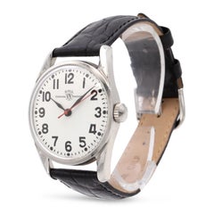 Vintage Ball Official Standard Trainmaster Stainless Steel Hand-Wind Men's Watch