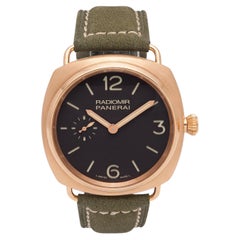 Panerai PAM 00336 18k Rose Gold Radiomir Oro Rosa 42mm Manual Watch