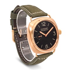 Panerai PAM 00336 18k Rose Gold Radiomir Oro Rosa 42mm Manual Watch