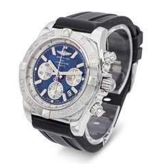 Breitling Chronomat 44 Blue Dial Steel Automatic Chronograph Men’s Watch