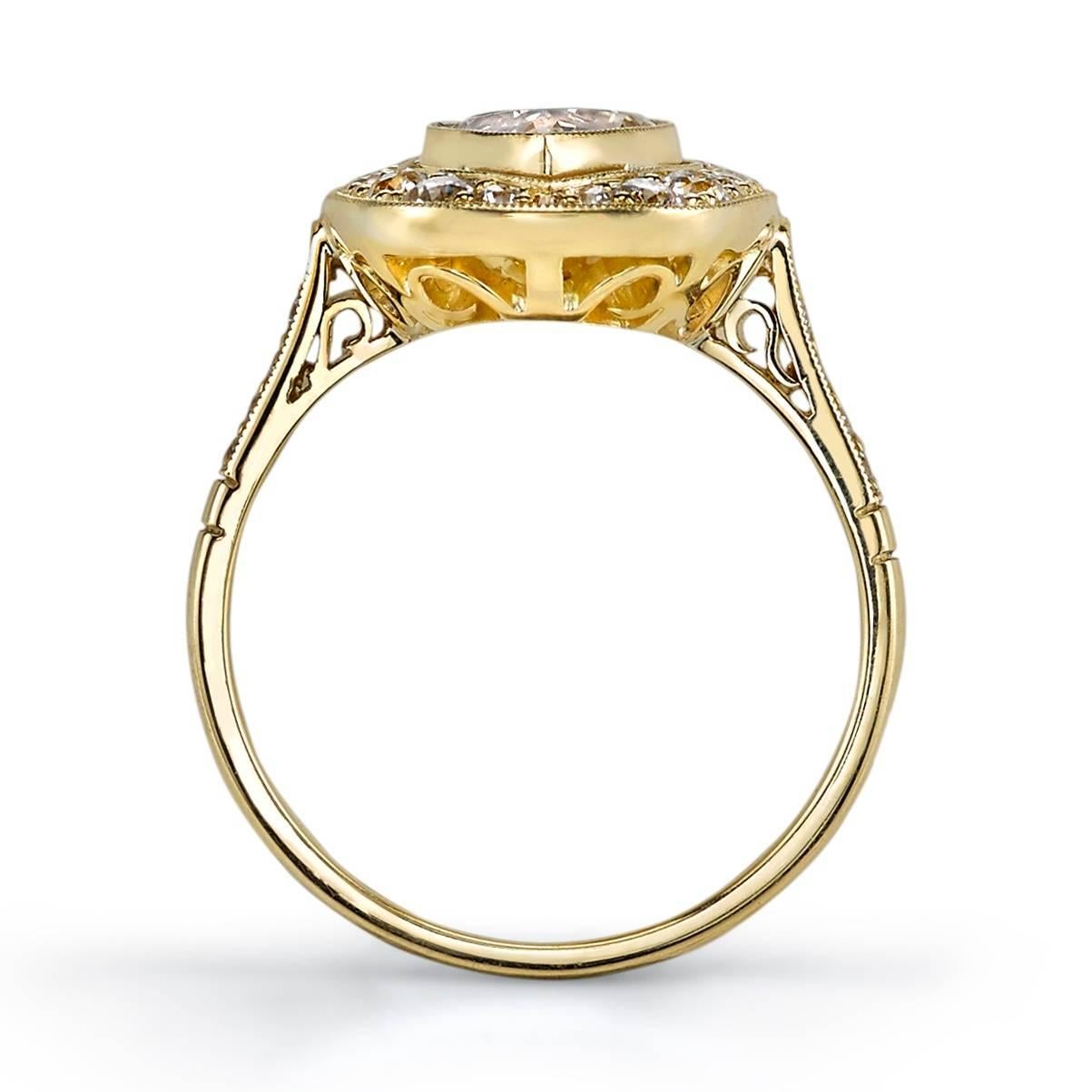1.59 Carat GIA Cert Marquise Cut Diamond Gold Engagement Ring In New Condition In Los Angeles, CA