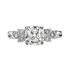 Cushion Cut Diamond Engagement Ring 12