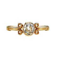 Cushion Cut Diamond Engagement Ring 2