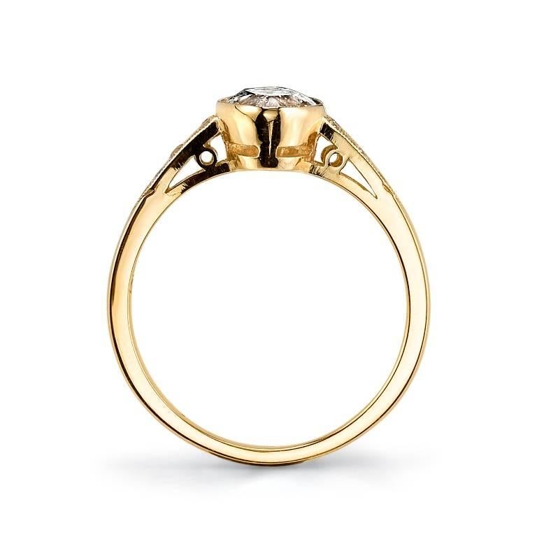 yellow gold oval engagement rings