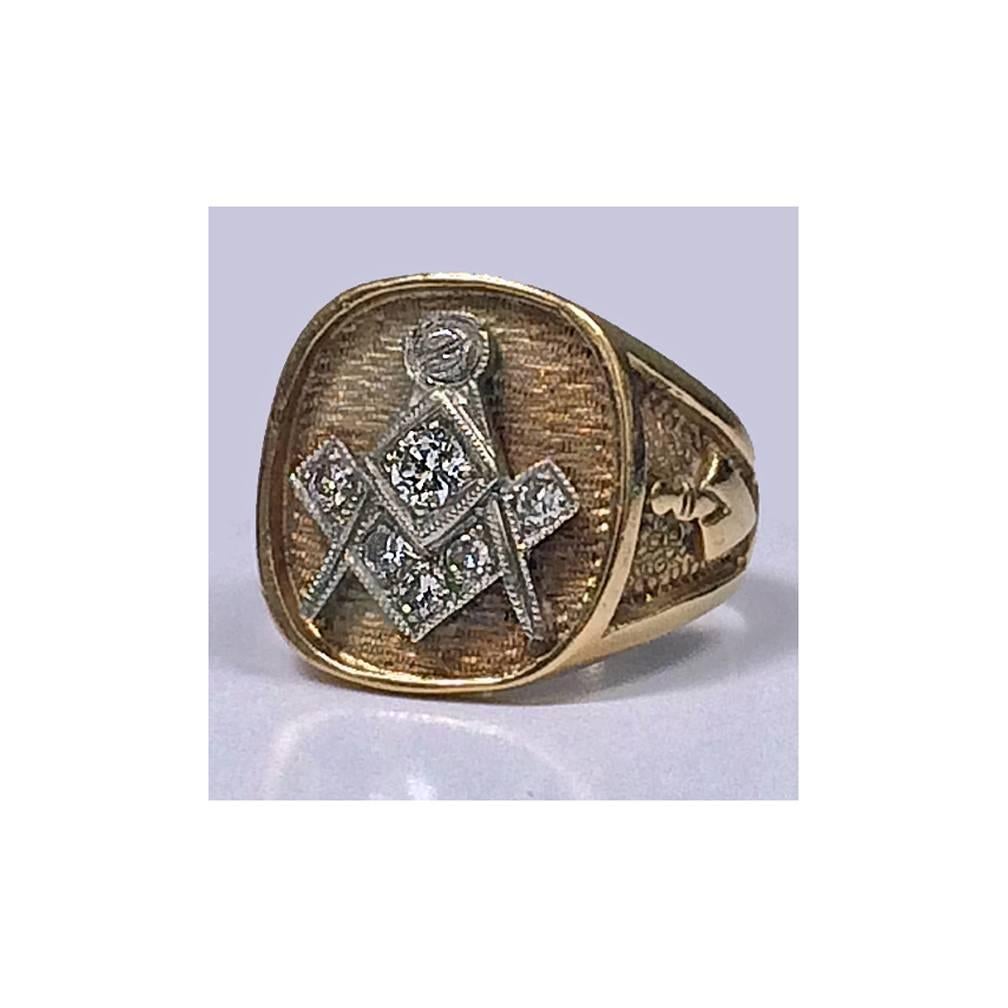 1950s masonic rings