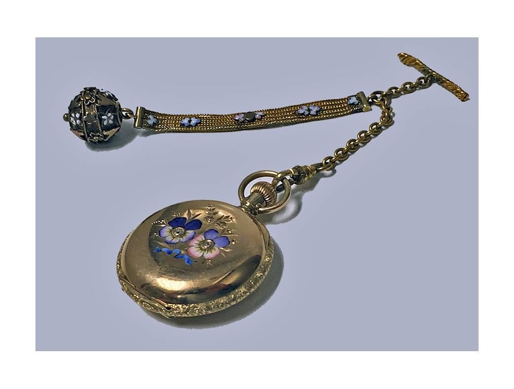 elgin women's pocket watch