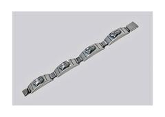 1950 Rare Laurence Foss Georg Jensen Designer Sterling Silver Bracelet