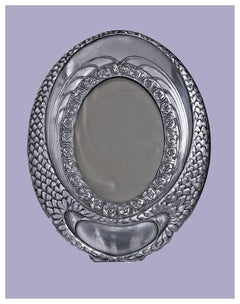 W.M.F Art Nouveau Silver Plate Frame, Germany, circa 1910