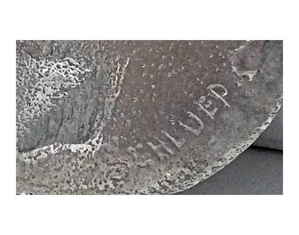 Walter Schluep Sterling Silber Sonnengesicht Halskette im Zustand „Gut“ in Toronto, ON